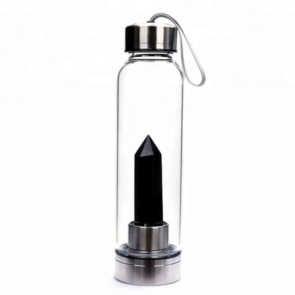 Natural Crystal Water Bottle