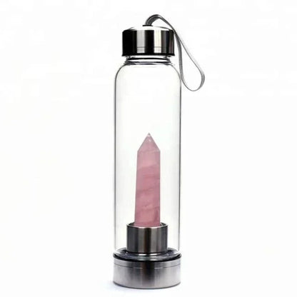 Natural Crystal Water Bottle