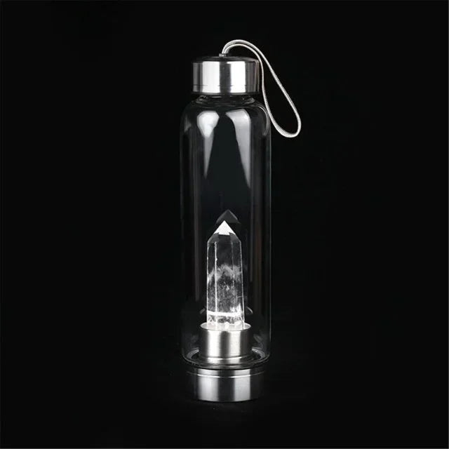 Natural Crystal Water Bottle